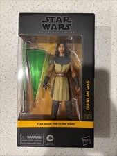 Hasbro Star Wars The Clone Wars Black Series Quinlan Vos 6" Action Figure Sealed