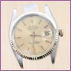 Mens Rolex 16013 18K/SS Champagne Gold Dial Datejust Automatic Watch Head