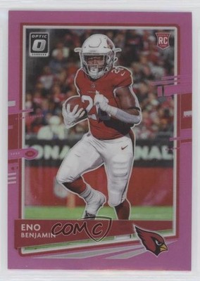 2020 Panini Donruss Optic Rookies Pink Prizm Eno Benjamin #101 Rookie RC 0st9