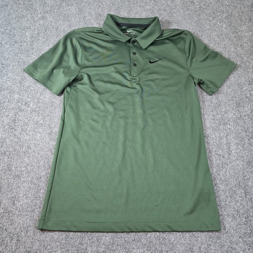 Nike Dri-Fit Mens Polo Shirt Golf Short Sleeve Moisture Wicking Size Small S