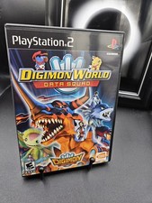 Digimon World Data Squad /  Playstation 2 PS2 / CIB W  Sticker / Clean / Read 