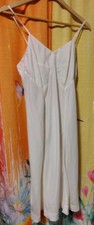 Vintage Little Lady FULL SLIP-Barbizon-Bryn Mawr--White-- --Size 16.5
