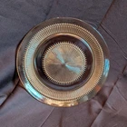 Vintage Anchor Hocking Manhattan Pink Depression Glass Grill Plate 10.5" Round