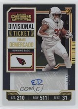 2023 Panini Contenders Rookie Divisional Ticket 14/99 Emari Demercado Auto a8r