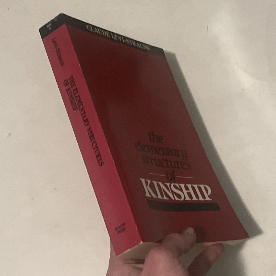 The Elementary Structures of Kinship by Claude Levi-Strauss 1969 LIKE NEW PB — 第 2/4 张图片