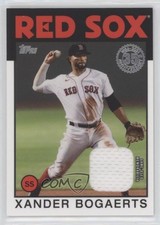 2021 Topps 1986 Topps Baseball Relics Xander Bogaerts #86R-XB 01pp