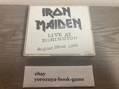Iron Maiden Live At Donington 1992 TOCP-8067 Japan import