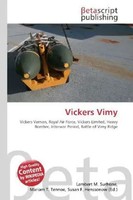 Lambert M. Surhone (U. A.) | Vickers Vimy | Taschenbuch | Englisch (2026)