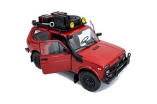 New Lada Niva 4x4 Year 1980 Red 1:18 Solido Diecast Model Car