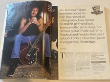 QUEEN, BRIAN MAY, Q Magazine July 1998 (MEGA RARE) Freddie Mercury Taylor Deacon