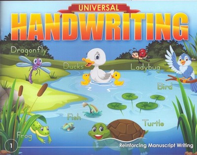 Universal Handwriting Grade 1: Reinforcing Manuscript Writing NEW UNUSED