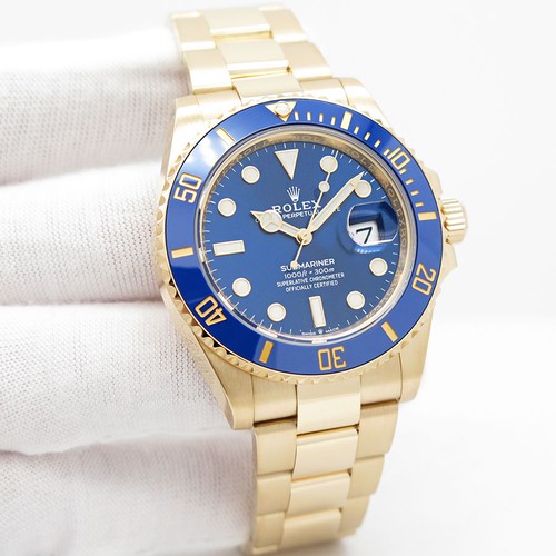 Rolex 126618LB Submariner 41 18K Yellow Gold