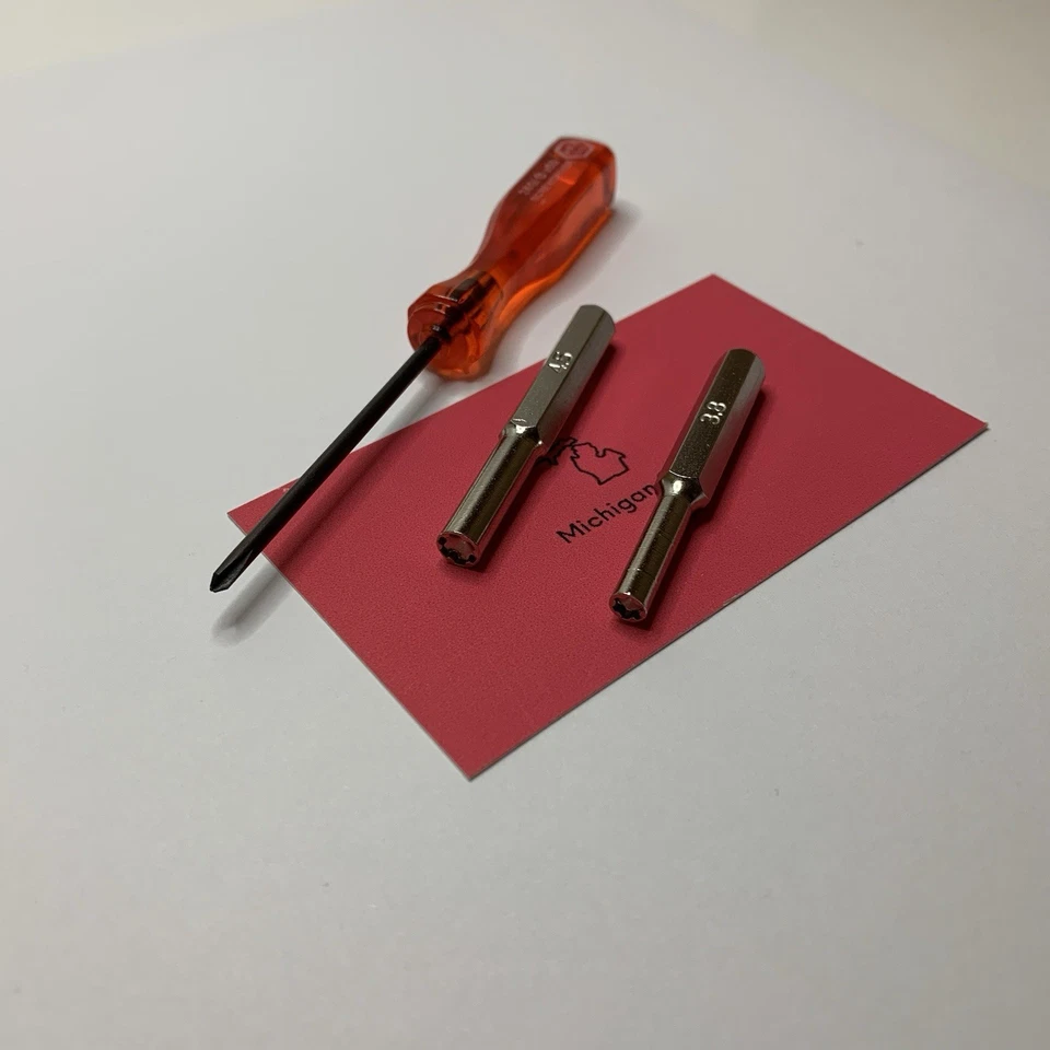 3.8mm / 4.5mm / Y Screwdriver Bit Tool Set for Nintendo Console Repairs - Image 3 of 3