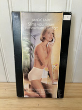 Magic Lady Brief Underwear Size Large Women's Vintage In Original Box New