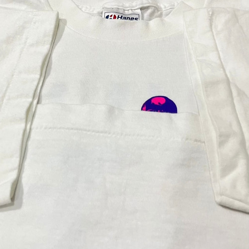 Vintage Nirvana SLIVER 1991 Tour Band Size L HANES Single Stitch T-Shirt REPRINT, Size L, $55 - Photo 6