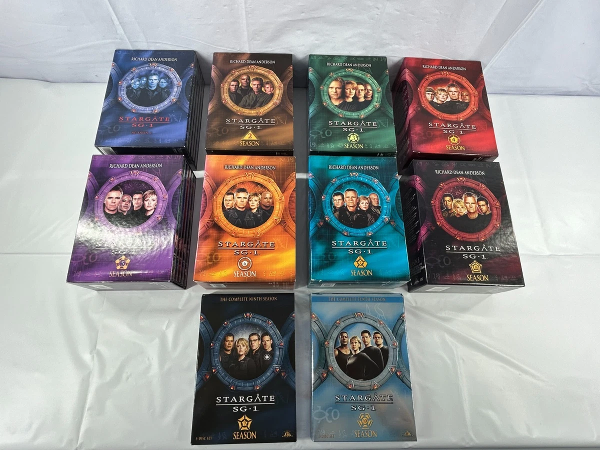Stargate SG-1 Complete Series Box Set DVDs & Blu-ray Discs for