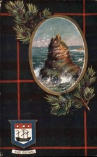TUCK SCOTTISH CLANS Ser VII Clan Gunn STOCKS o' DUNCANSBY SCOTLAND Postcard