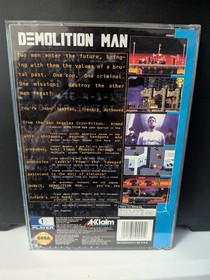 Demolition Man - Sega CD - Complete - Very Good - Retro Videogame - Stallone