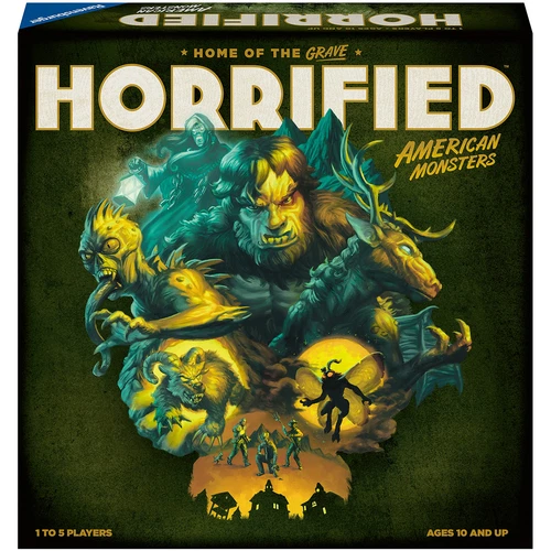 Horrified American Monsters Board Game Cryptids Strategy Family Fun 10 and Up - Picture 6 of 6