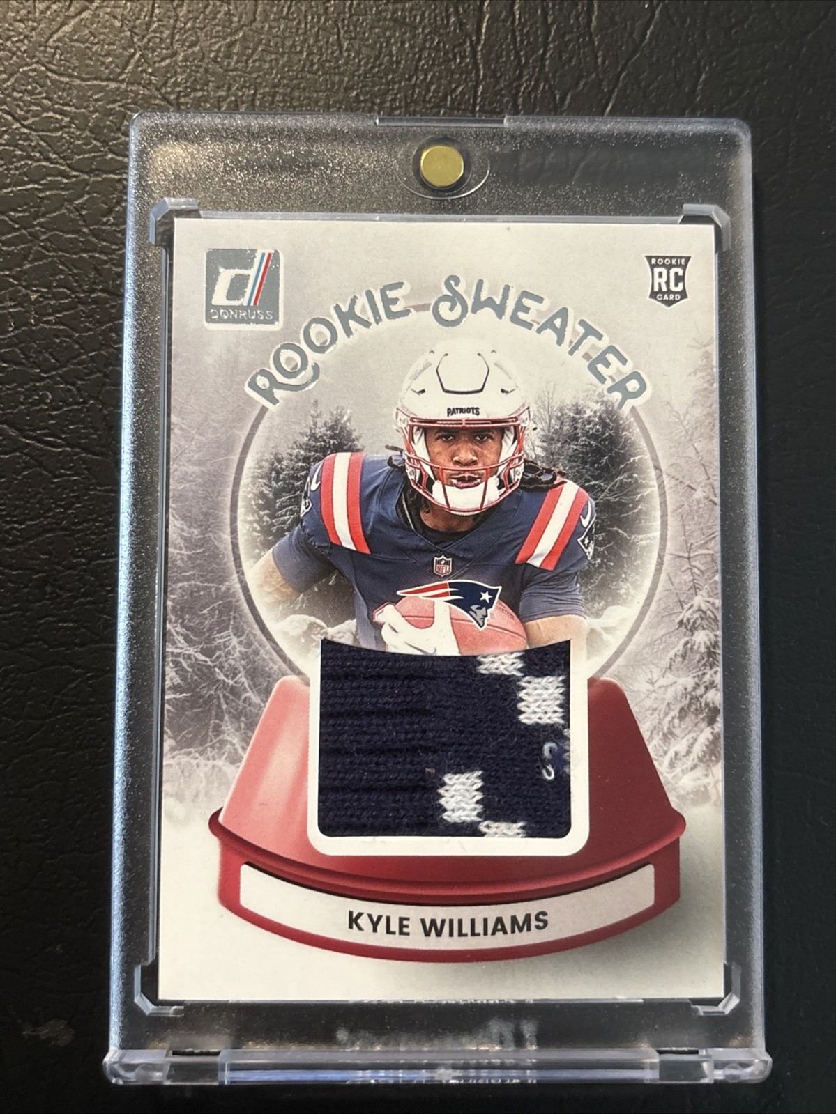 2025 Panini Donruss - Rookie Holiday Sweaters Kyle Williams #SWE-KWS (MEM, RC)