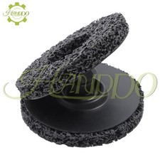 2 Pack Spun-Fiber Discs 4-1/2 inch Paint Eater Discs for Rotating Palm Sander