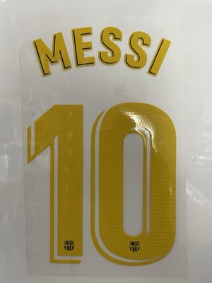 FC Barcelona Messi 10 Home 2018/19 Generic Soccer Name Set | eBay