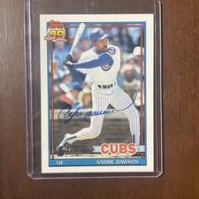 Andre Dawson Cards, Rookie Card and Autographed Memorabilia Guide 12