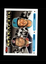 Hargrove / Lachemann MGR : 1993 Topps MLB Baseball Card#505 : Cleveland Indians