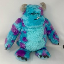 EUC Monsters Inc Sully Stuffed Animal Plush Toy 15" Disney Store Exclusive
