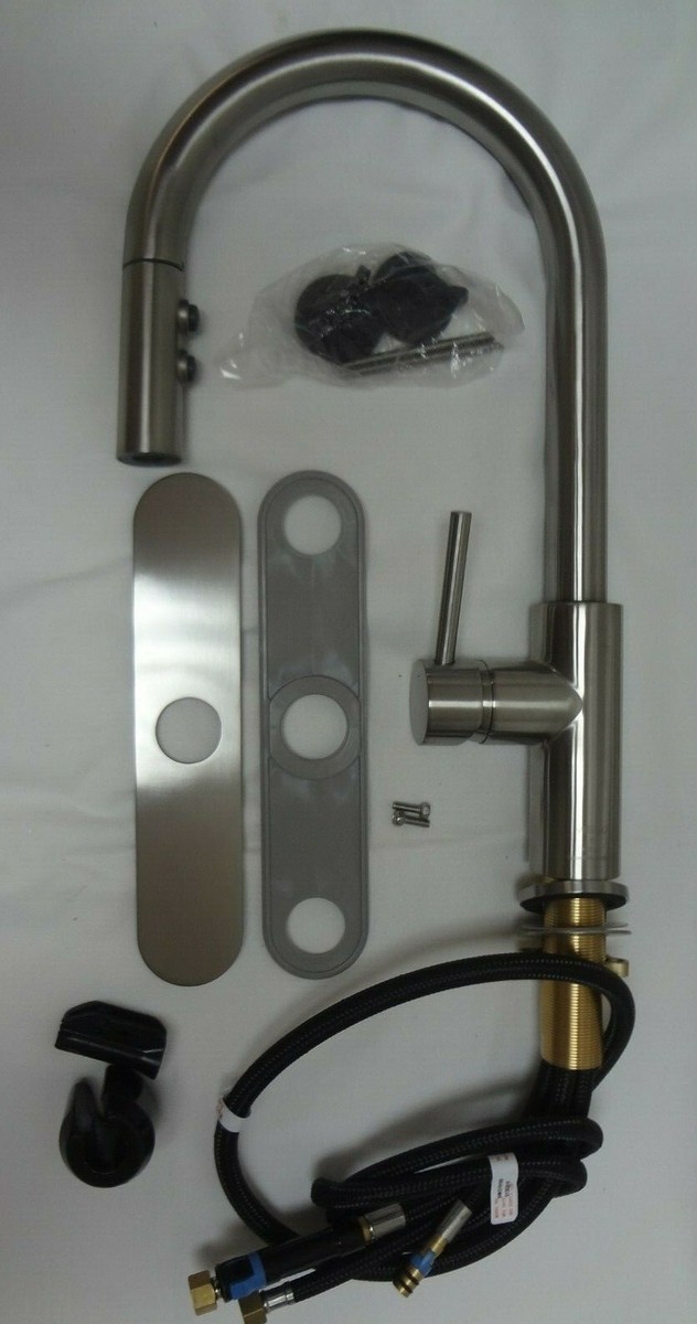 Miseno MNO191CP Single Handle Multi-Flow Spray Kitchen Faucet -28