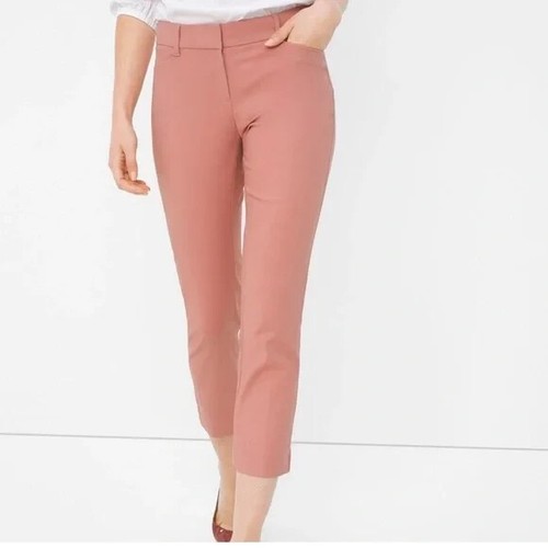 Whitehouse Traight Crop Pant Blush Size 0