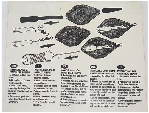 FOX COMBI LEAD CONVERTER SIZ 2 CARPFISHING - Imagen 3 de 3