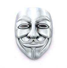 Vendetta Mask Novelty Metal Belt Buckle