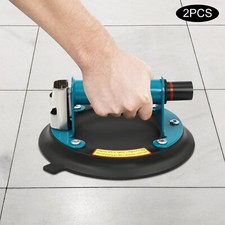 Set of 2 350 LBS Heavy Duty Vacuum Suction Cups Handheld Anti-slip Glass Lifter