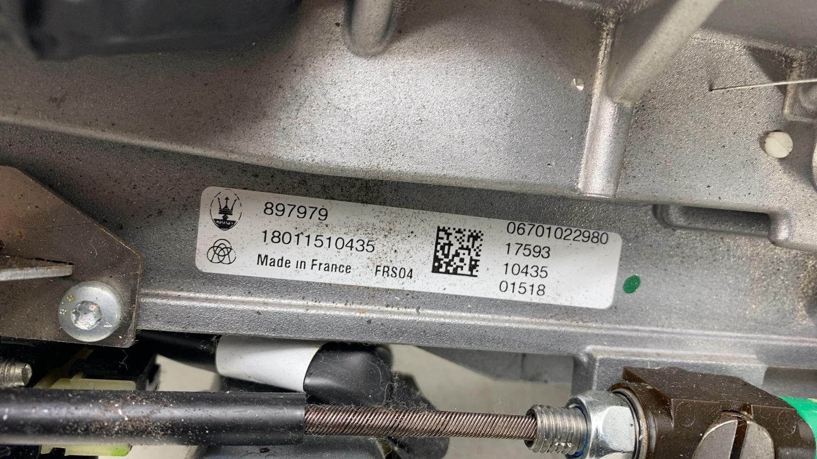 ⭕ 17-20 Maserati Levante Power Adjust Steering Column w/ Shaft Assy 6701022980