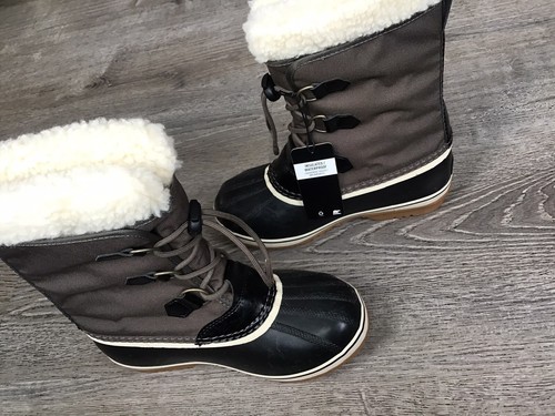 Sorel Youth Girls Duck Winter Snow Boots Size 4 Brown Waterproof Boot NY1962-245 - Picture 4 of 13