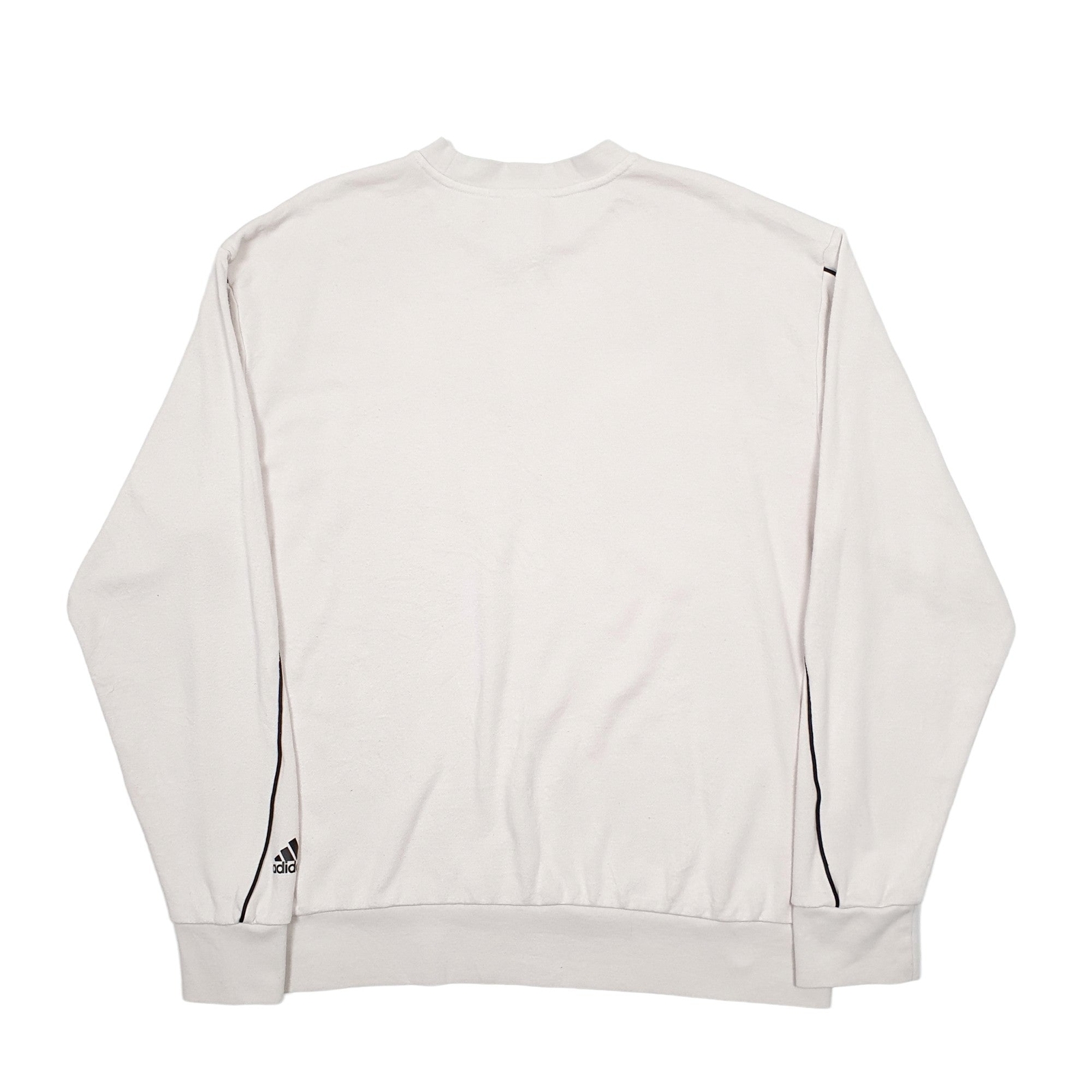 ADIDAS Crewneck Cotton Jumper Sweatshirt Mens L image 3