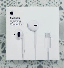 Apple - EarPods with Lightning Connector In Ear Canal Headset - White