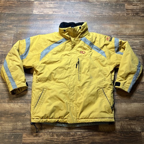Youth Kids Youth Marker Yellow Snow Ski Snowboard Jacket Coat Size 12 - 第 1/10 張圖片