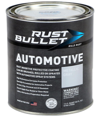 Automotive - Metallic Gray - 1 Quart - Rust Inhibitor & Protective Coating for C