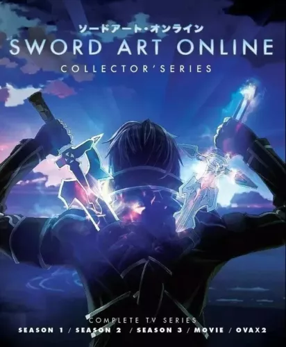 Sword Art Online Season 1-3 + Movie Collection DVD (Anime) (English Dub)