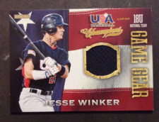 2013 Panini Baseball Champions Game Gear Jesse Winker # 17