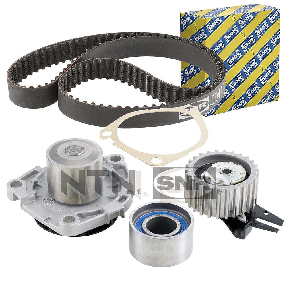 Kit distribution SNR KDP458.510 avec pompe à eau pour supprimer les bruits de moteur