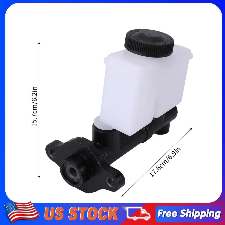 Nuevo cilindro maestro de freno apto para Mazda B2600 tracción trasera 1990 1991 1992 1993 stock en EE. UU. Foto 3 de 4