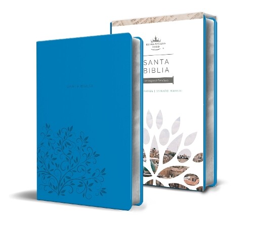 Reina Valera Re Biblia Reina Valera 1960 letra grande. Símil piel az (Tascabile)
