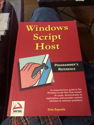 Windows Script Host Programmers Reference - Paperback By Esposito, Dino - LN