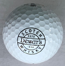 VINTAGE DEWERS SCOTCH WHISKEY LOGO GOLF BALL BY MAXFLI NEW C3