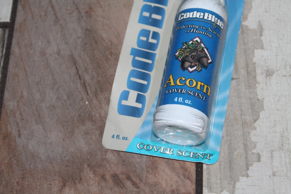 Code Blue 4 Oz Cover Scent Acorn New! FREE SHIPPING! - Image 3 of 4