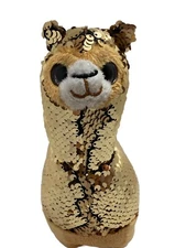 Fun Adventure Planet Sequinimal Alpaca/Llama Plush Tactile Gift Johnny Depp Fan