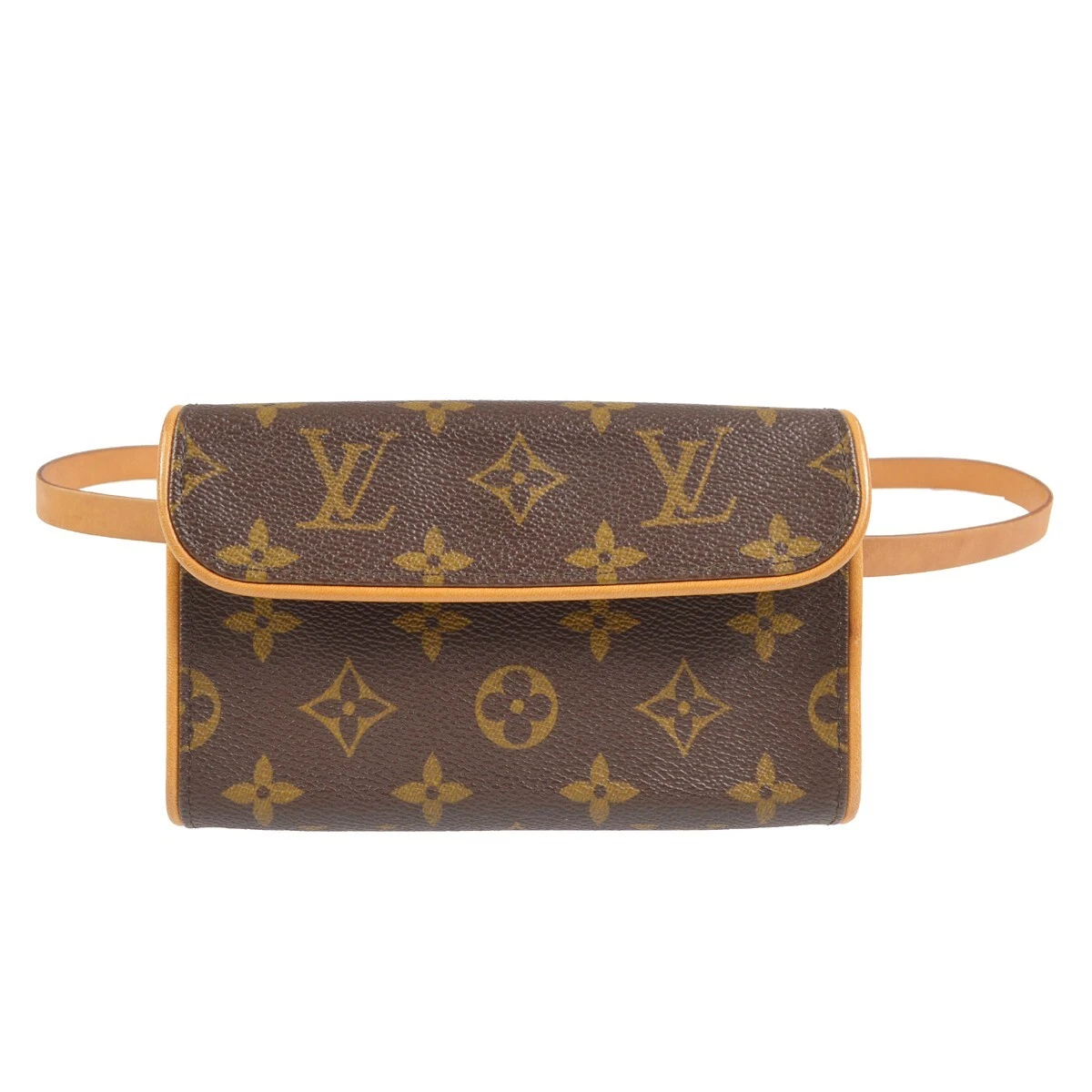 Louis Vuitton Pochette Florentine Monogram (With Snap Leather Belt